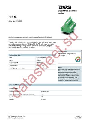 2280080 datasheet  